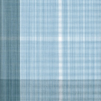 Heritage Fabrics Fenway  Beach Glass Blue Multipurpose Cotton Fire Rated Fabric Check CA 117 Plaid  and Tartan fabric by the yard.